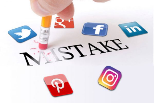 اشتباه های شبکه های اجتماعی