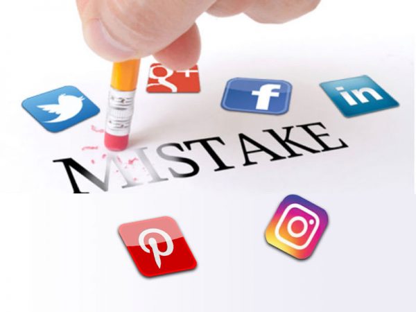 اشتباه های شبکه های اجتماعی